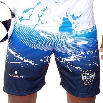 Lider Sport - uniformes esportivos - futevôlei - calção sublimado