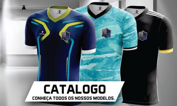 Simulador de uniformes de futebol feminino, modelos de jogos de